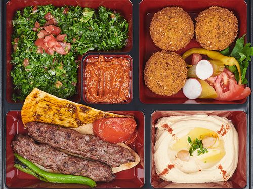 Lebanese Meat Menü