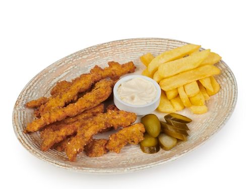 Falafelli Tavuk & Patates Kızartması