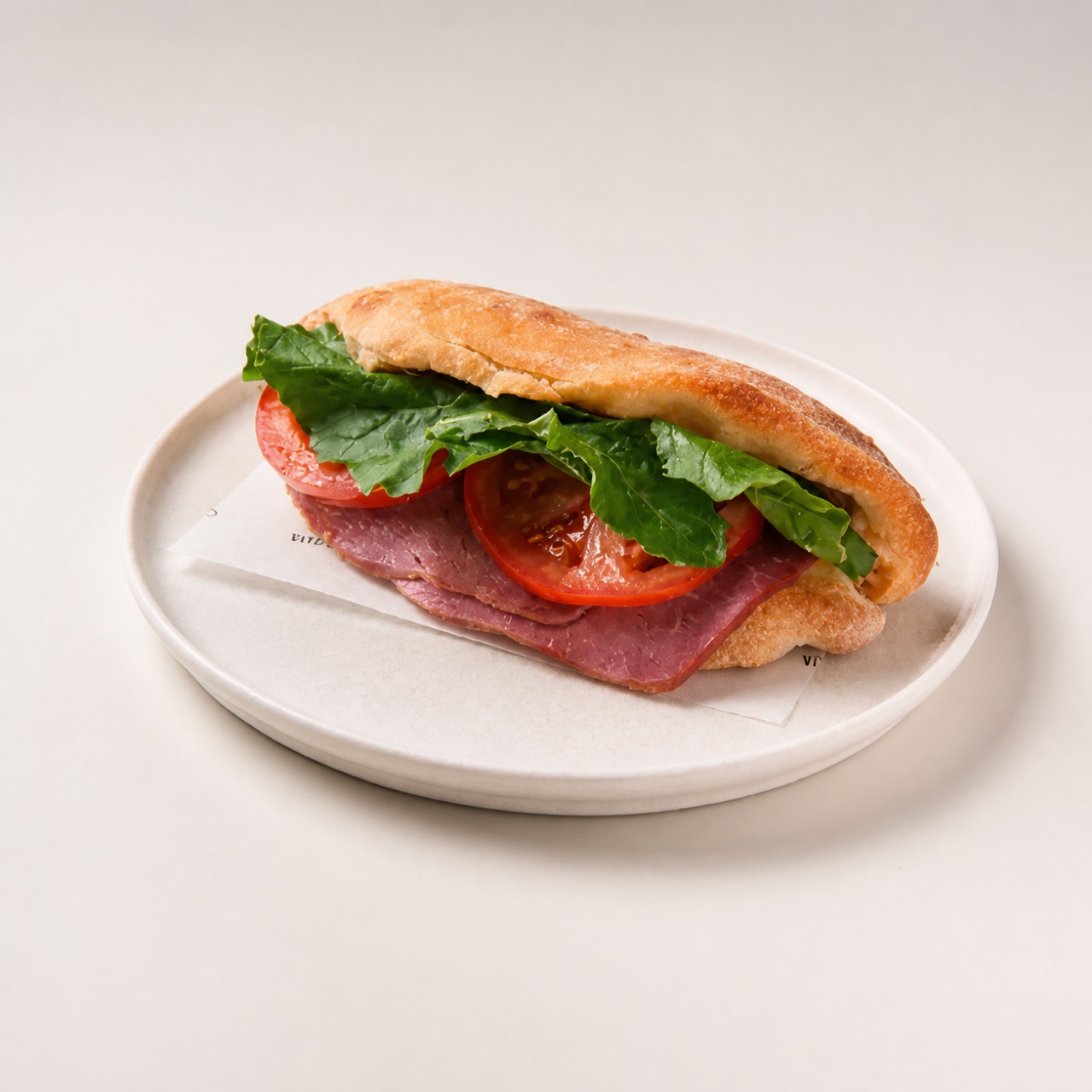 Trüflü Dana Kaburgalı Panino