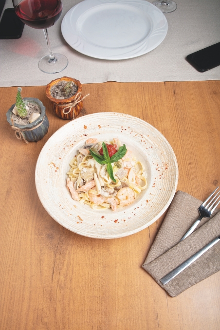 Tagliatelle Karides