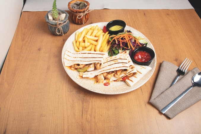 Tavuklu Quesadilla