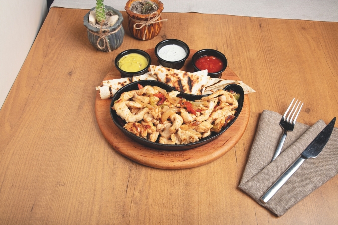 Tavuklu Fajita