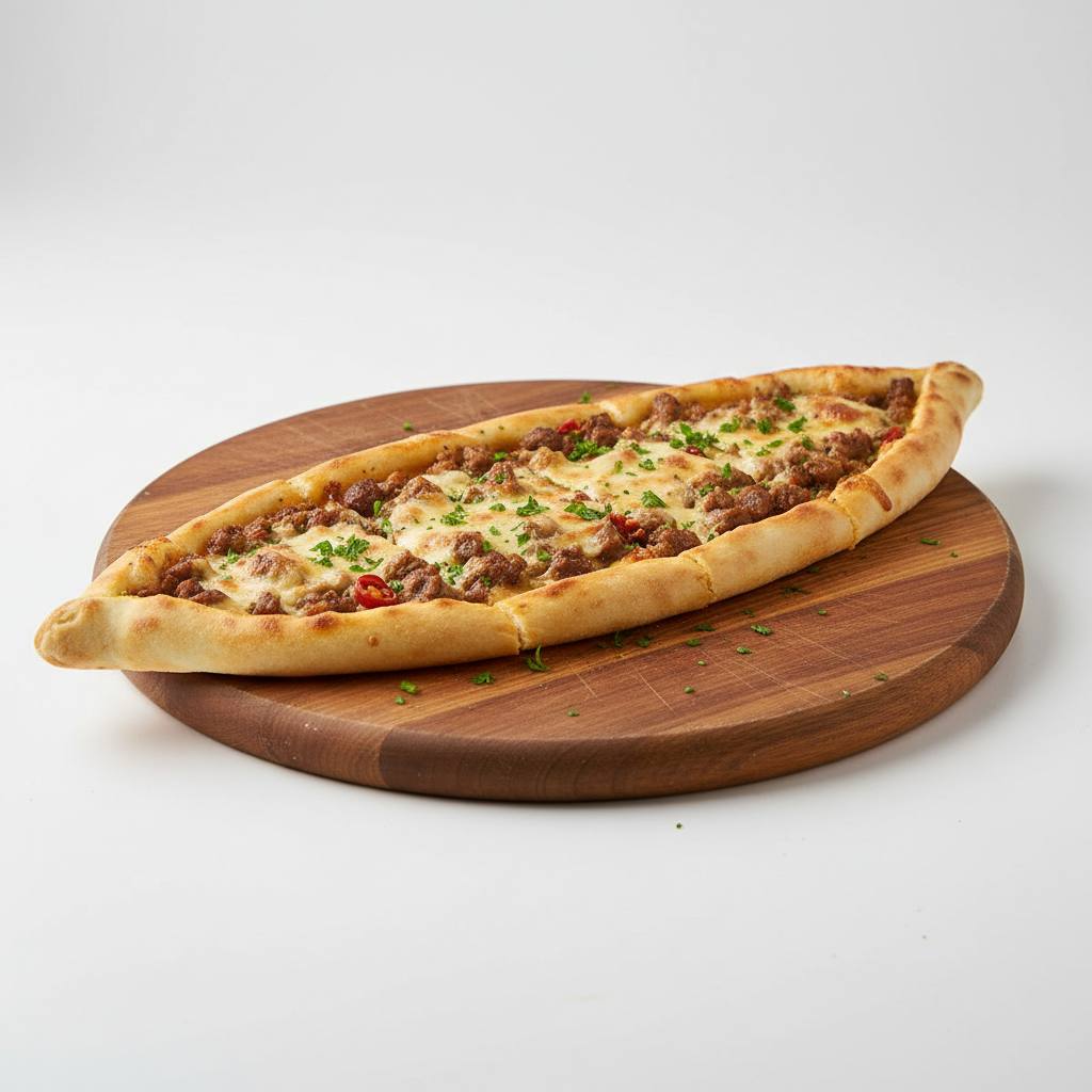 Kuşbaşılı Kaşarlı Pide